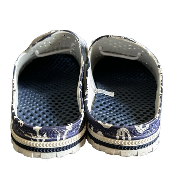 Cromer Resortwear Airwalk Water Shoes Clogs Sandals Navy Blue and White Size 10 - Picture 6 of 9